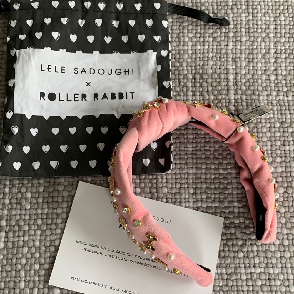 NWT Lele Sadoughi baby girl headband